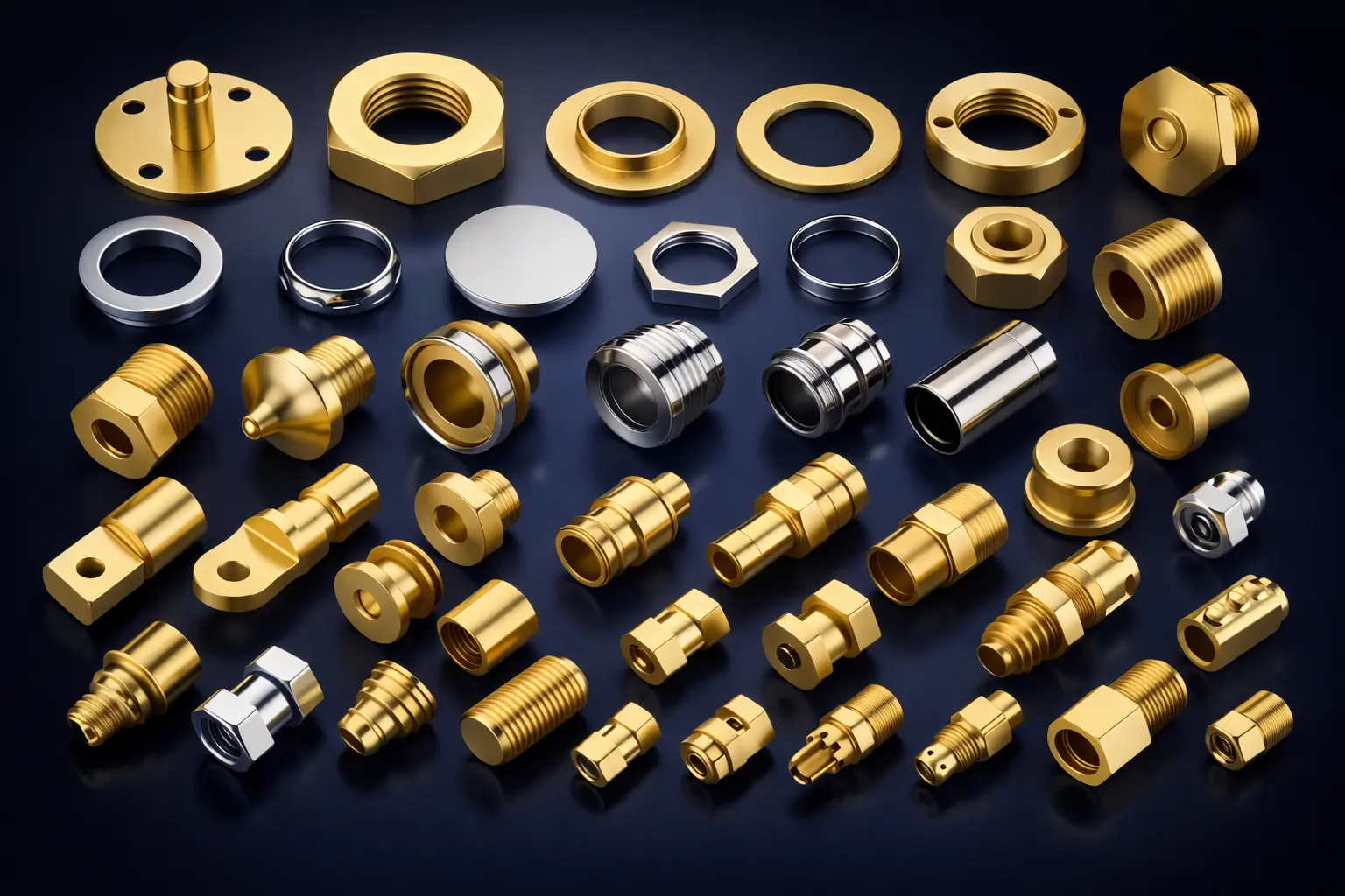 Custom Brass Inserts & Knurled Pins